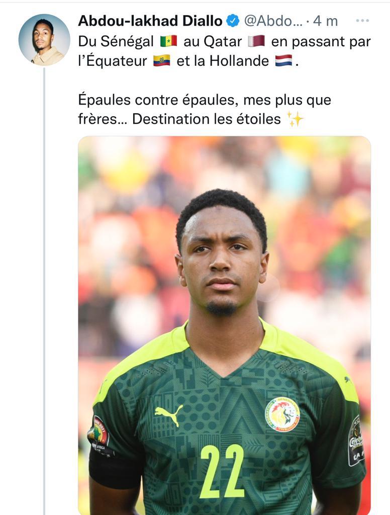 La phrase du jour par Abdou Diallo: "Du Sénégal au Qatar, en passant par l'Equateur et la Hollande"