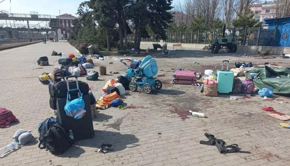 Guerre en Ukraine : une attaque sur la gare de Kramatorsk fait 39 morts