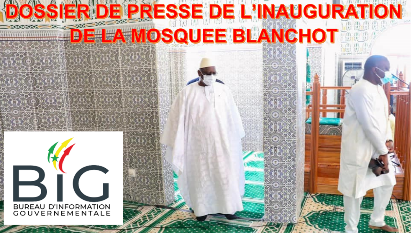 Inauguration de la Mosquée Blanchot ce vendredi 29 avril 2022