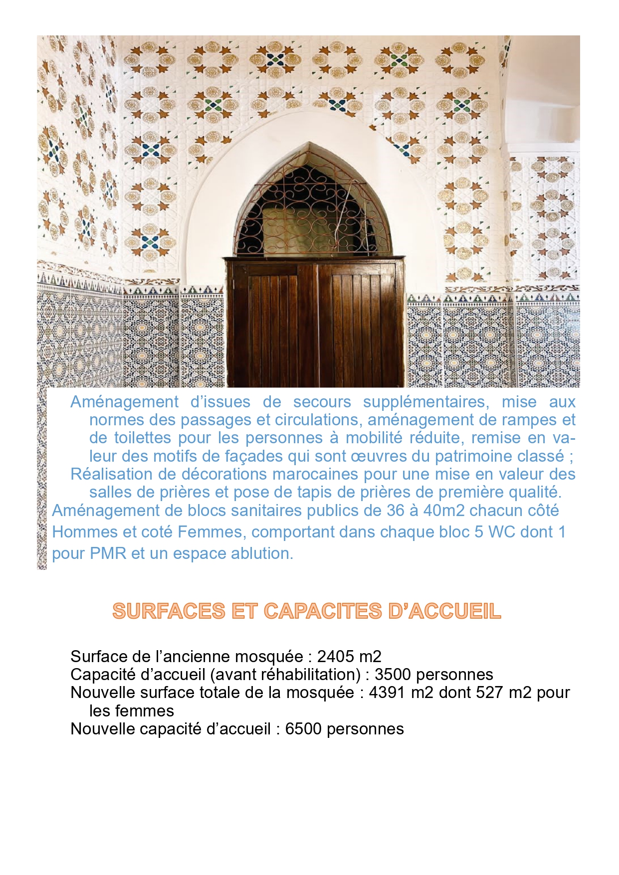 La mosquée Blanchot sort d'une réhabilitation de quatre ans, pour un coût de 1.177.705.489 FCFA ( Macky Sall )