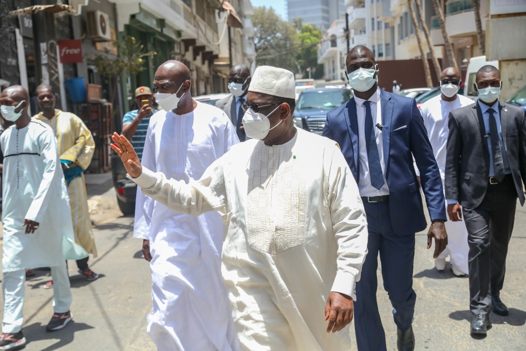 Macky Sall, la Mosquée centenaire de Blanchot, des symboles forts lors de l'inauguration