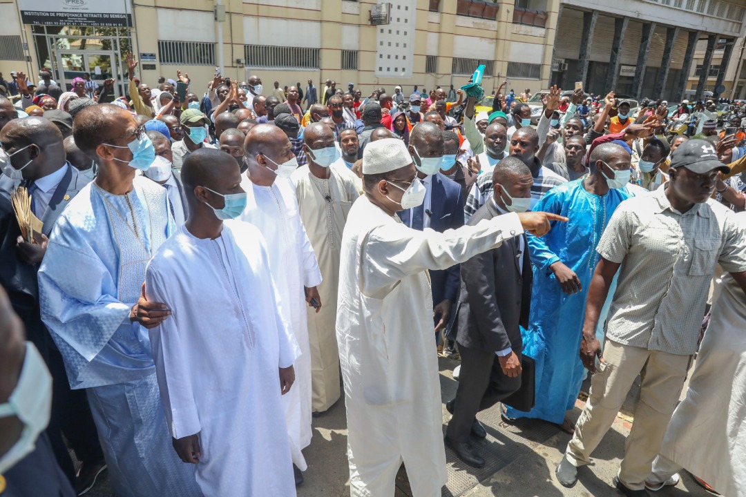 Macky Sall, la Mosquée centenaire de Blanchot, des symboles forts lors de l'inauguration