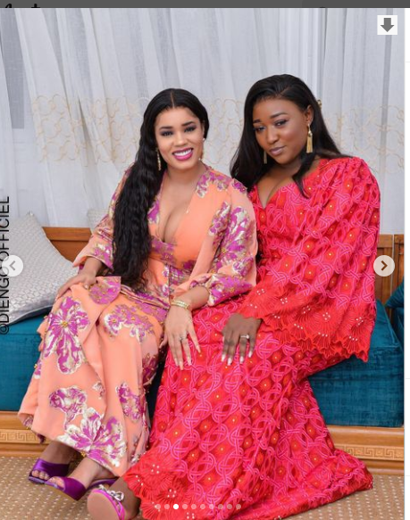 Korité chez  Racky: Belle complicité entre l'actrice et des membres de sa famille (Photos)
