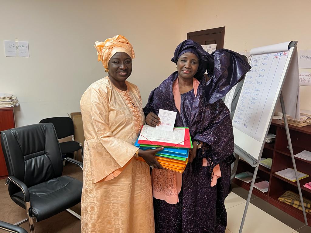 Kaolack: Mariama Sarr gagne encore le pari des parrainages