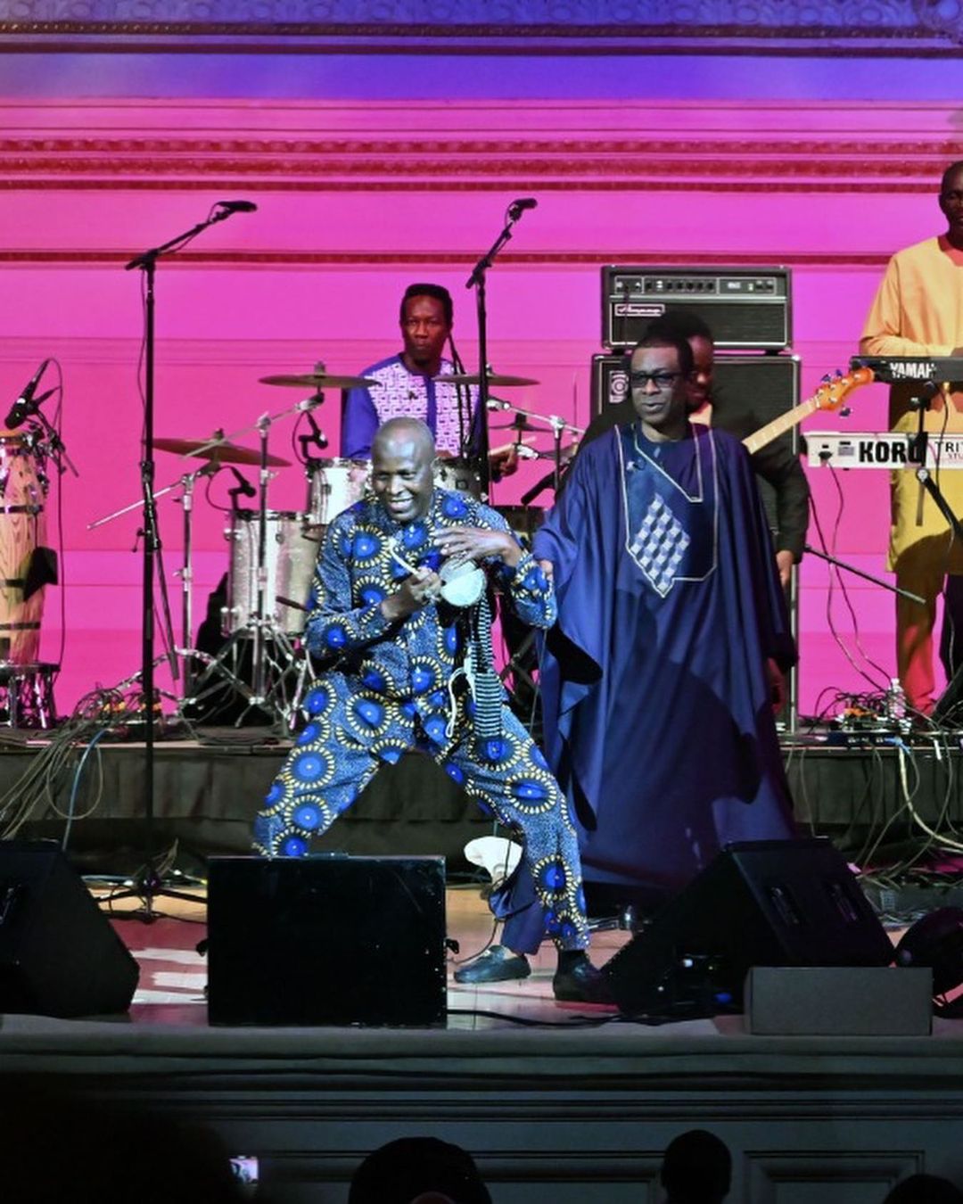 Images / Prestation de Youssou Ndour à Carnegie Hall de New York, vendredi passé