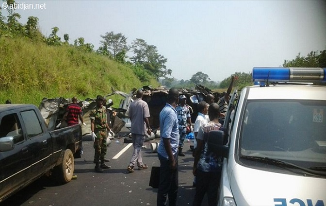 Cote d’Ivoire : Trois Sénégalais, dont un ancien cadre de la BCEAO, meurent dans un violent accident