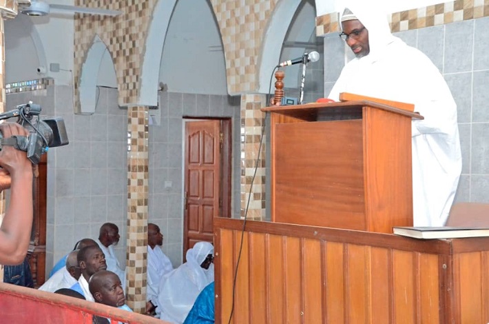 Le Khalife général des Mourides, Serigne Mountakha Bassirou Mbacké, est l'hôte de la ville de Guédiawaye
