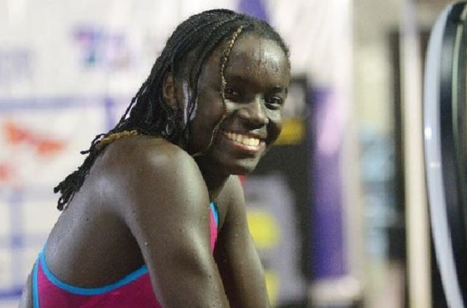 Natation : entretien avec Oumy Diop, celle qui « rêve de devenir la deuxième médaillée olympique du Sénégal»