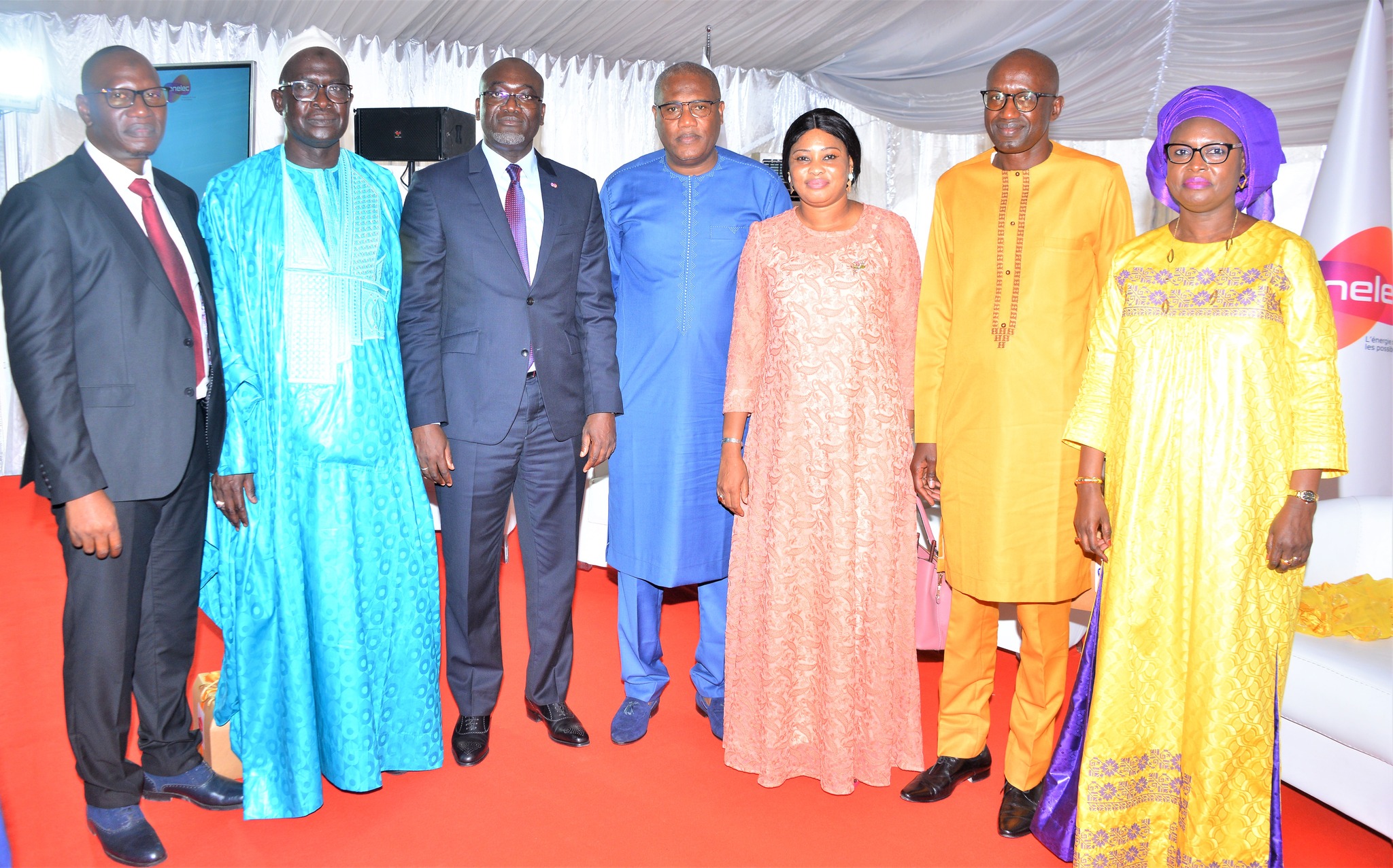 Photos / RSE : Papa Mademba Bitèye, DG de la Sénélec, offre des subventions aux enfants des collègues disparus et des cartes d'assurance aux retraités