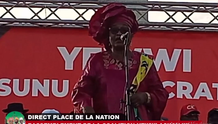 Manifestation Yaw-Wallu/ Aïda Mbodj : “Macky Sall est un voleur et le Conseil constitutionnel, un receleur”