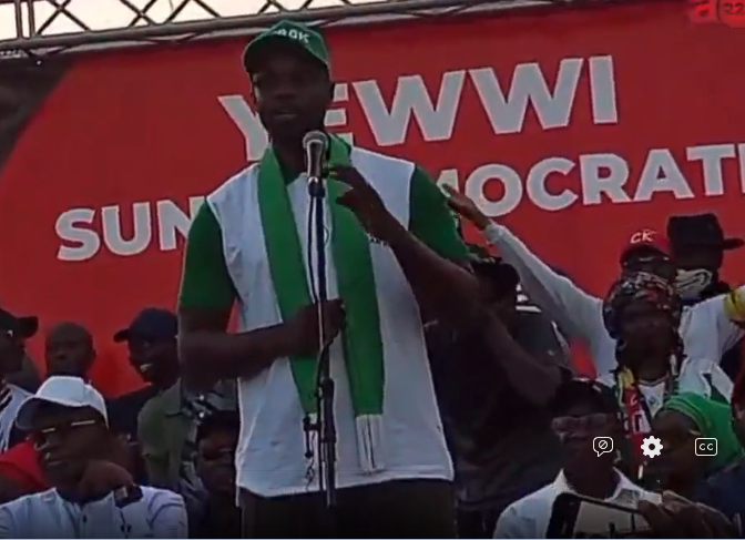 Manifestation Yaw-Wallu : Ousmane Sonko, tête de liste nationale de Yaw, accable Macky Sall et ses services