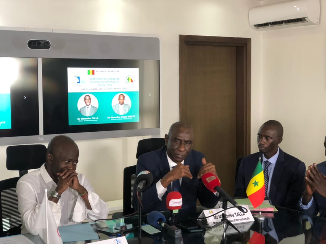 REPLAY- Signature de convention entre le COJOJ Dakar 2026 et le Ministère de l’Education nationale