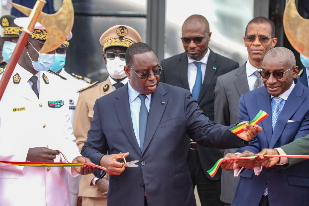 En images, l'inauguration de l’Ecole de la Marine nationale (EMAN) par le Président Macky Sall