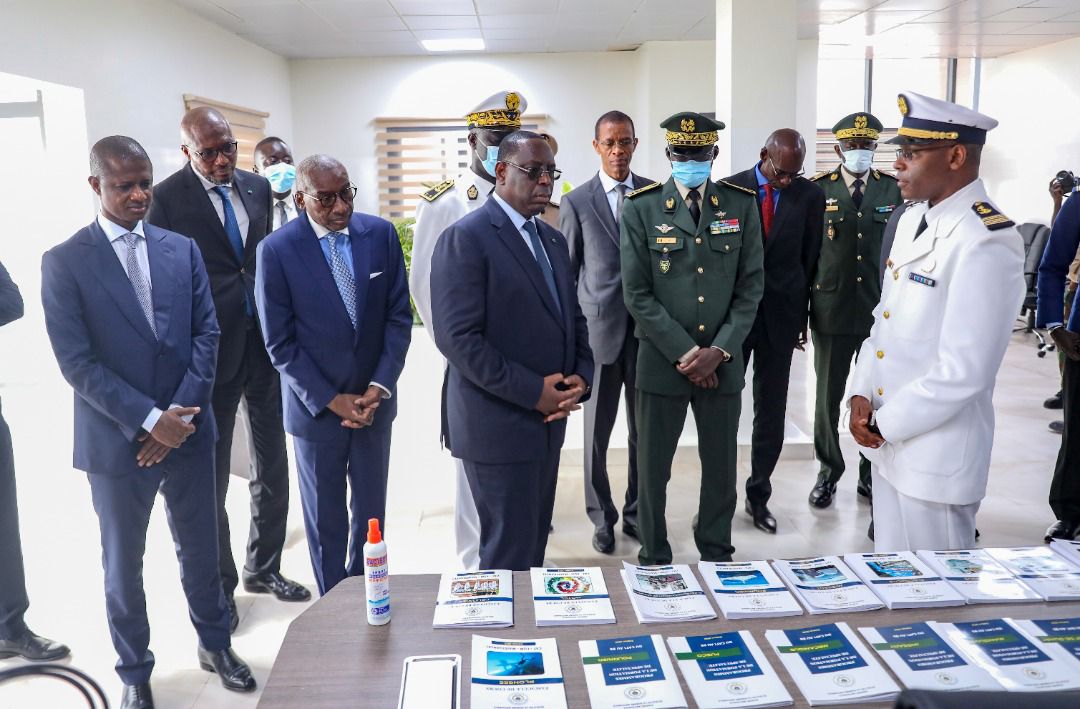En images, l'inauguration de l’Ecole de la Marine nationale (EMAN) par le Président Macky Sall