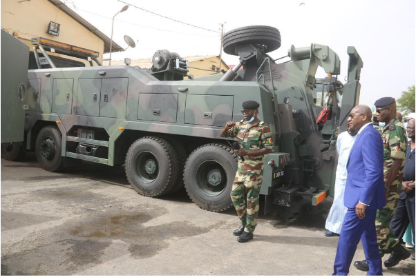 Photos / Renforcement de la sécurité du pays : L’Armée sénégalaise dotée du matériel lourd