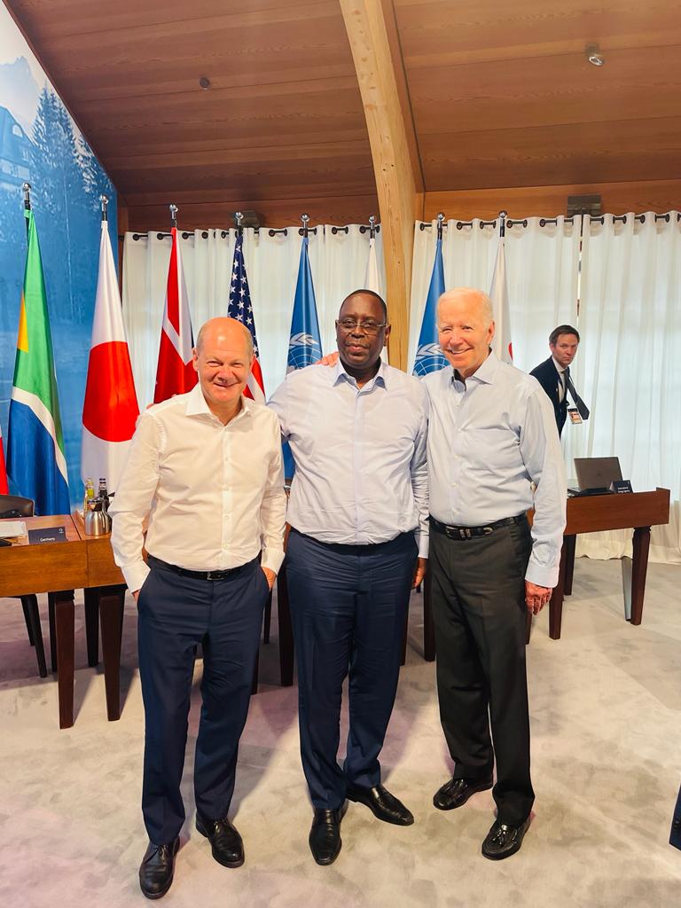 Sommet G7, Macky Sall invité d'Olaf Scholz : Le Sénégal dans la cour des grands
