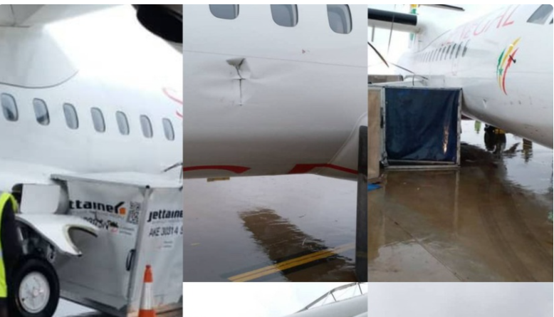 Accident à l'aéroport Charles de Gaulle de Paris: un avion Air Sénégal endommagé