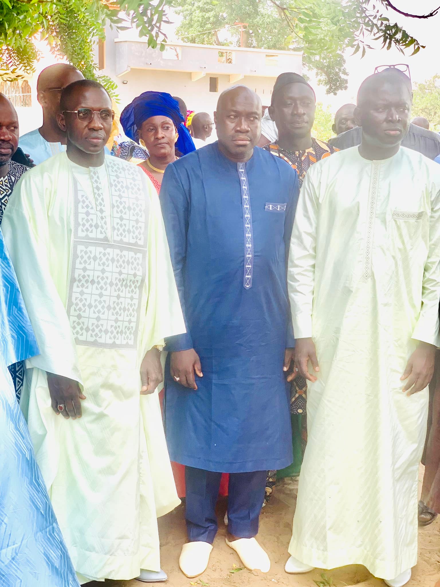 Demba Faye  tête de liste de la coalition Yewwi  Askan Wi rejoint le maire Maguette Sene BBY (images)