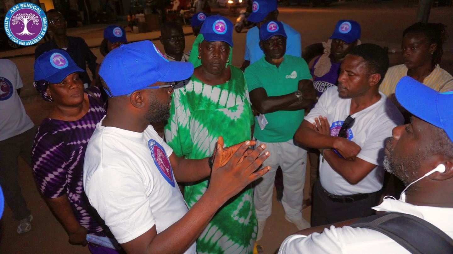 Législatives : visite de proximité de Thierno Bocoum de la coalition Aar Sénégal (Vidéo et Photos)