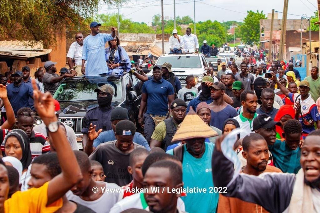 Yewwi et Wallu en campagne : les belles images de la mobilisation à Tambacounda Yewwi et Wallu en campagne : les belles images de la mobilisation à Tambacounda