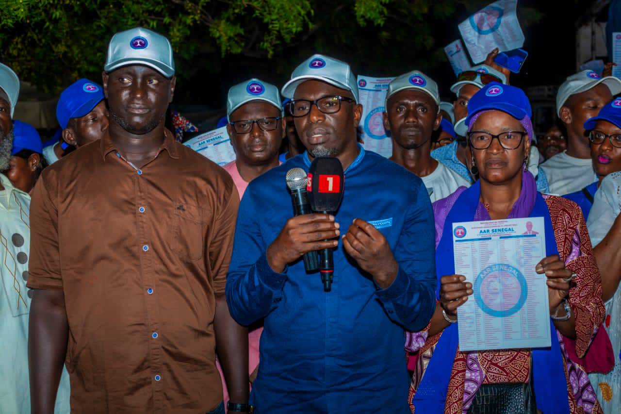 Grande caravane de la coalition Aar Sénégal avec à sa tête, Ibrahima Hamidou Dème (Photos)