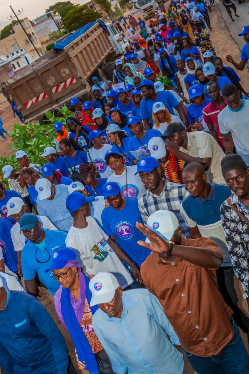 Grande caravane de la coalition Aar Sénégal avec à sa tête, Ibrahima Hamidou Dème (Photos)