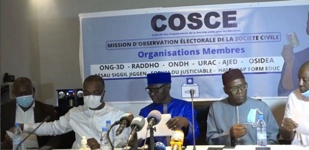 Législatives 2022: Le bilan à mi-parcours de la Mission d’observation électorale du COSCE