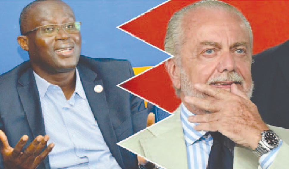 La réponse de Augustin Senghor au président de Naples : «Soit il n’est pas intelligent, soit il est raciste»