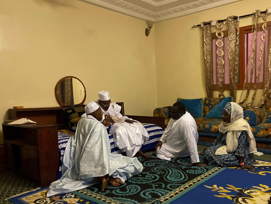 Derniers jours de vacances au Sénégal oriental : Aliou Sall chez Thierno Tidiane Ba, le Khalife du Dental