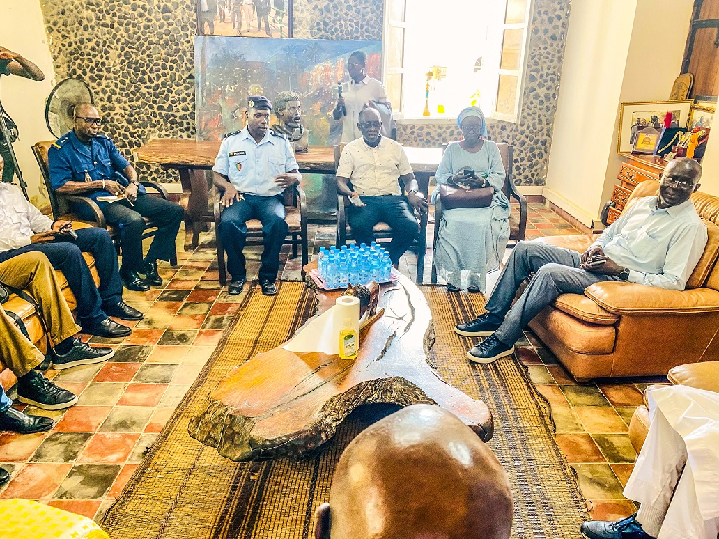 Echanges et perspectives à Gorée: Le DG du Port Aboubacar Sédikh Beye, a rencontré Me Augustin Senghor