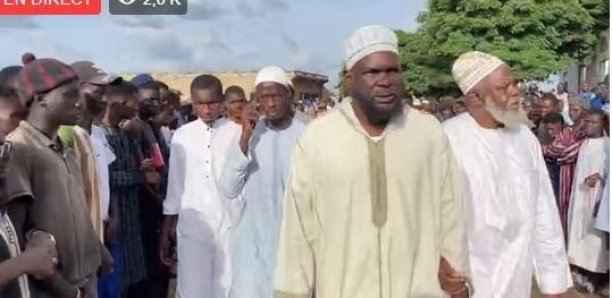 Kaolack/ Inhumation de l'imam Ndao: Une foule immense à l’accueil, dans son fief, à Ngane Alassane