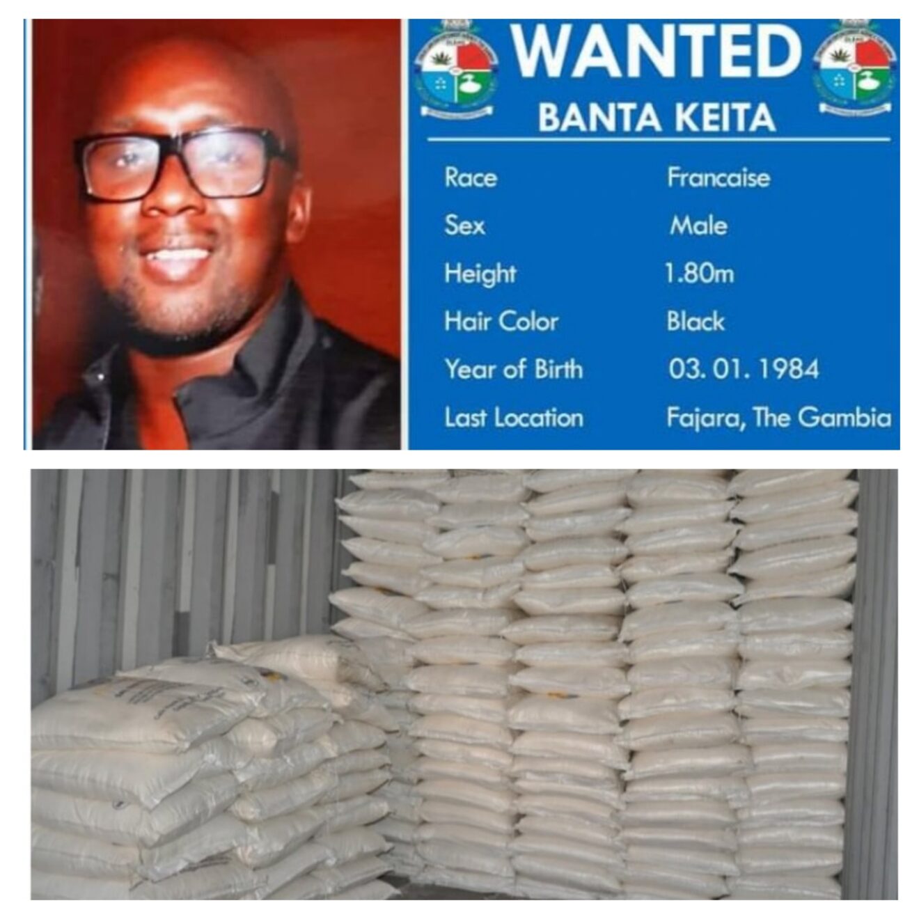 Gambie : Saisie de 3 tonnes de cocaïne, la Dleag disculpe ses offiers dans l’évasion de Banta Keïta