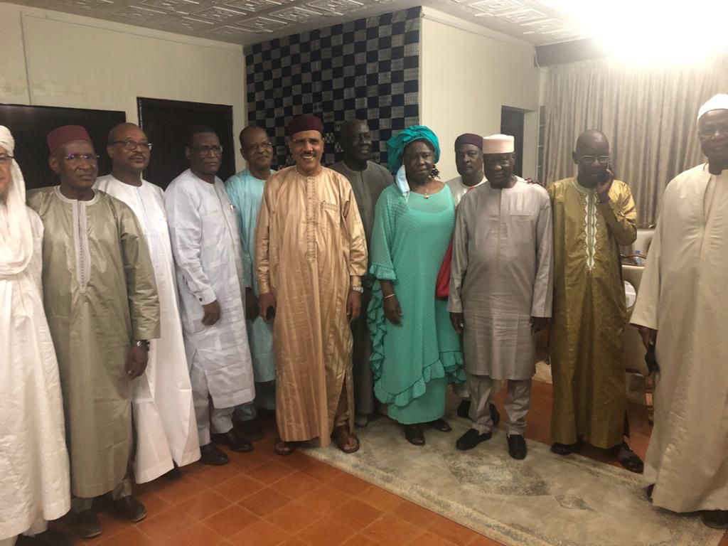 Visite de travail : Mamadou Oumar Bocoum reçu par Bazoum le Président du Niger