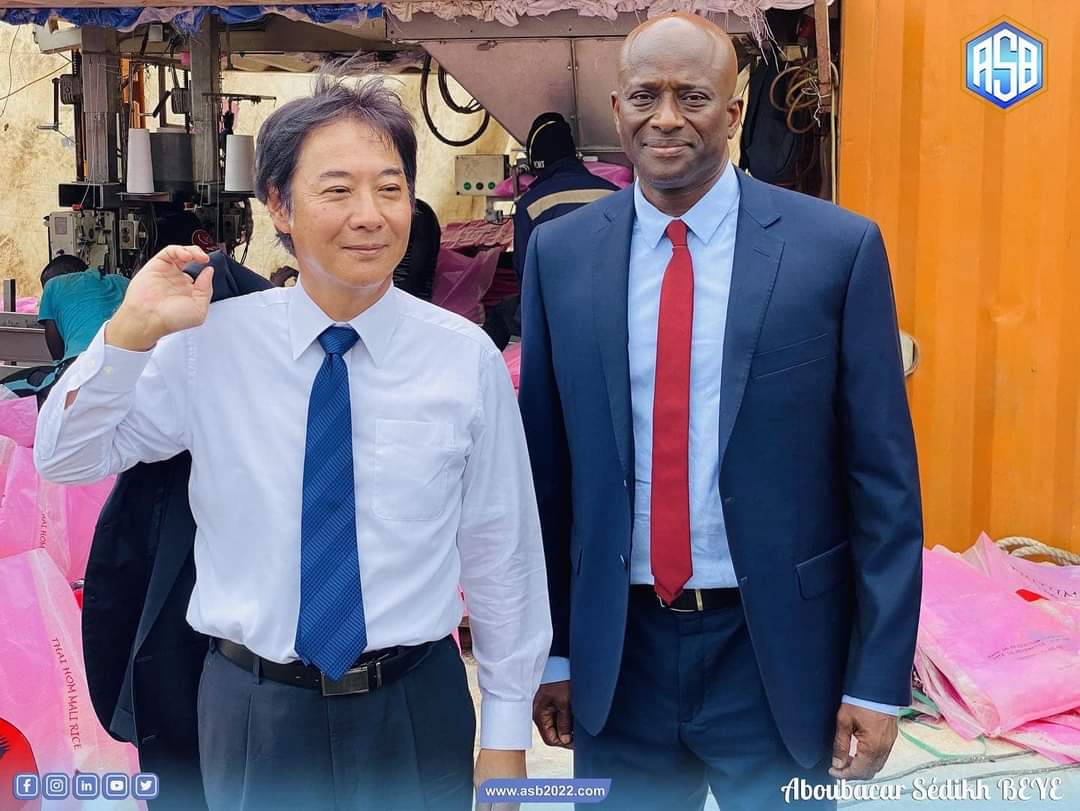 Port autonome de Dakar :  L’Ambassadeur du Japon Osamu Izawa visite le chantier du Môle 3