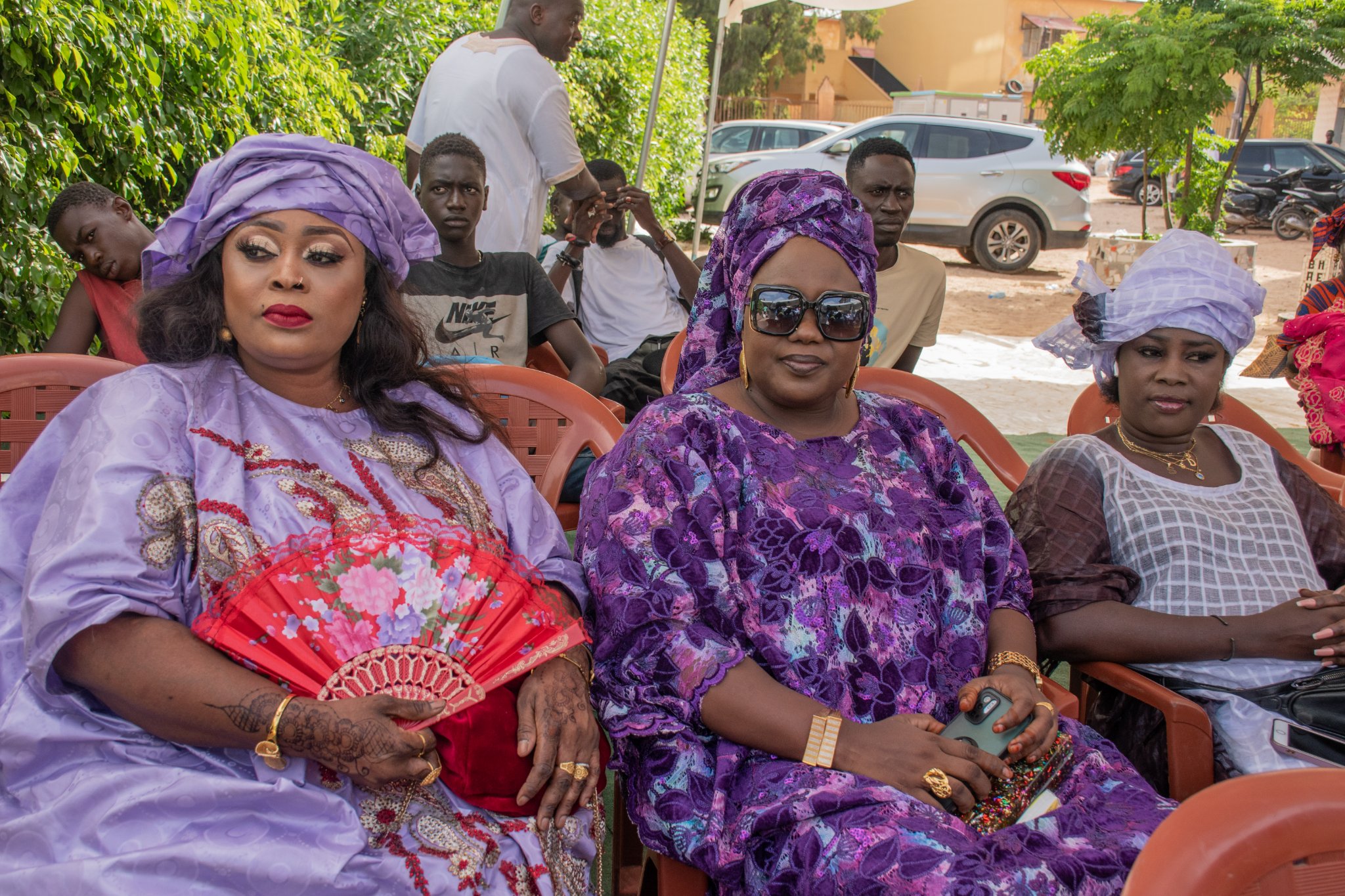 Cheikh Ahmadou Kara Mbacké en visite chez Cheikh Macoumba Fall Misbakh : Les images d’une rencontre