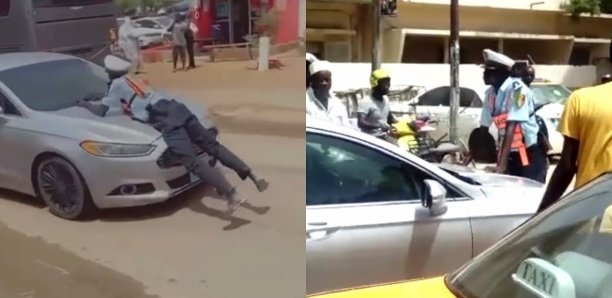 Affaire du policier agrippé au capot d’un véhicule: L’automobiliste en garde-à-vue