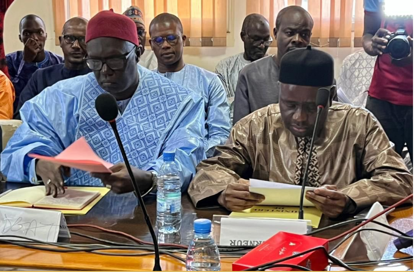Photos / Préparatifs du Gamou de Thiénaba: Le Ministre Antoine Félix Diome promet une belle réussite de l’évènement