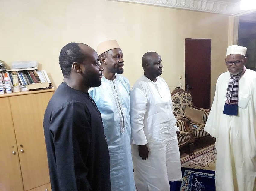 Reçu par la famille Omarienne : Les remerciements de Ousmane à Thierno Madani Tal