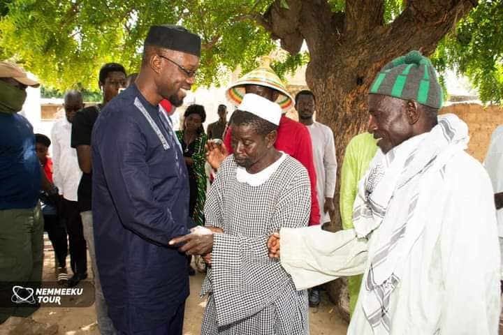 Nemmeeku Tour/ Jour 7: La commune Ndiaganiao accueille Ousmane Sonko