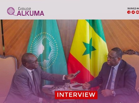 Interview du Président Macky Sall au Groupe Alkuma: "Le monde rural sera dans mes priorités les premières...»