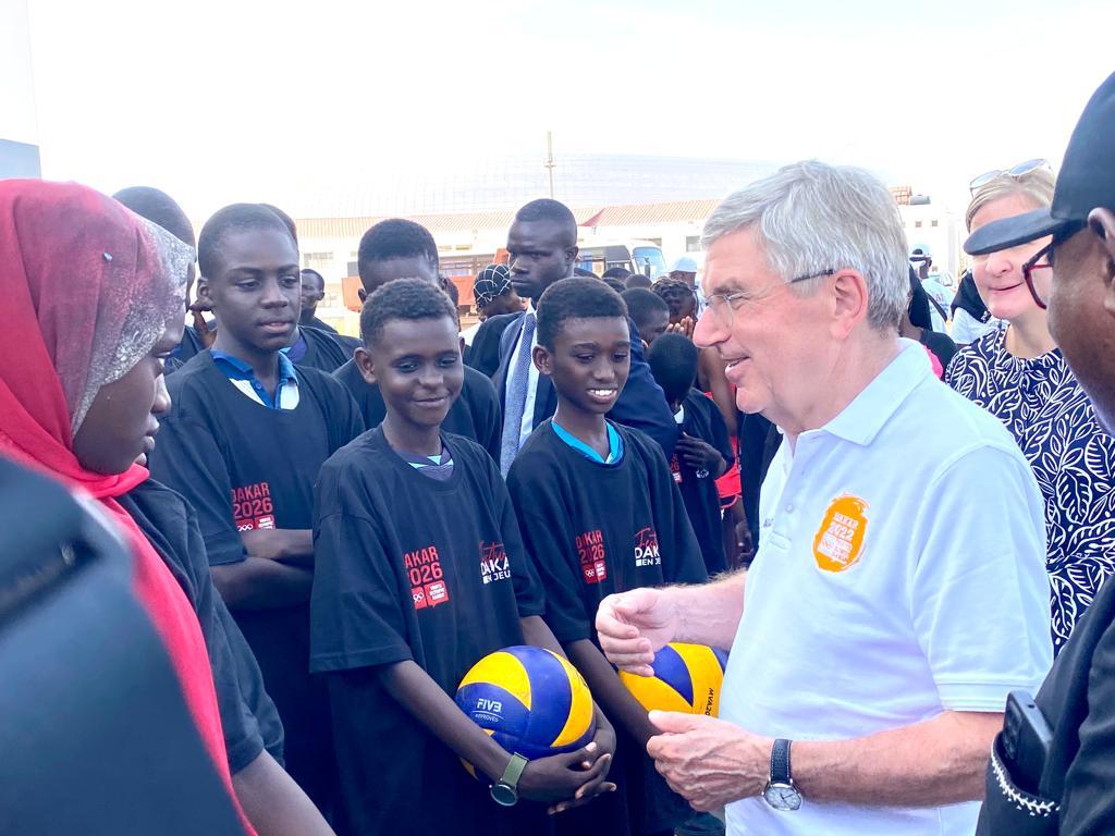 JOJ Dakar 2026 : les propos encourageants du président du CIO JOJ Dakar 2026 : les propos encourageants du président du CIO