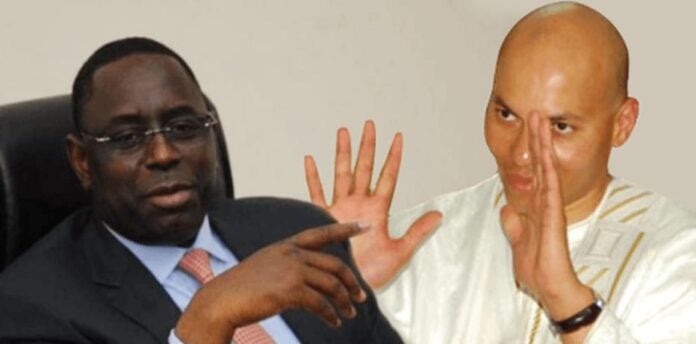 Sénégal-Pays-Bas: Macky Sall et Karim Wade sur une même tribune