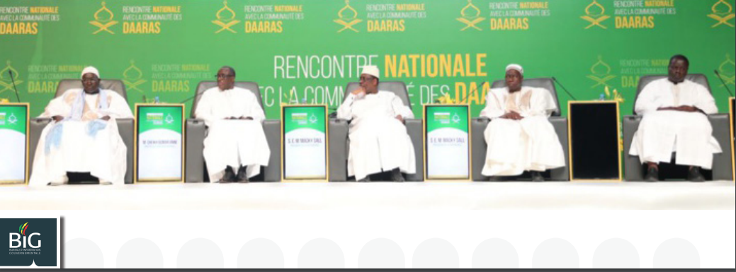 Rencontre Président Macky Sall et la Communauté nationale des « Daara »: Plus de 25 milliards FCfa investis par le Gouvernement de 2012 à 2022