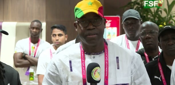 Yankhoba Diattara, ministre des Sports, aux "Lions" : "Chers "Lions", sachez que votre peuple est très fier de vous"