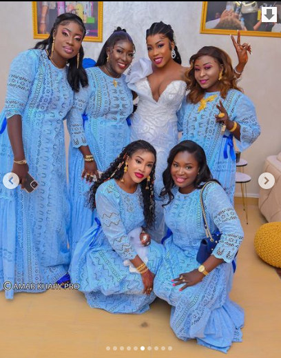 Mariage de la fille de Elhadji Mansour Mbaye, Maman Ngoné Mbaye Mathiaka (Photos)
