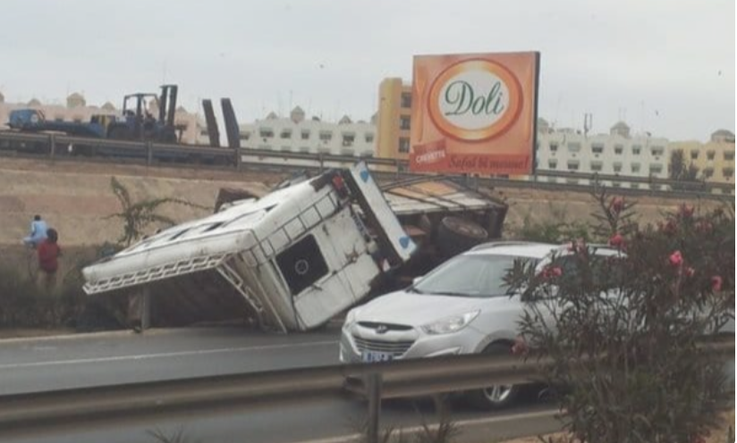 Route de Nioro: Un car Ndiaga Ndiaye s’est renversé