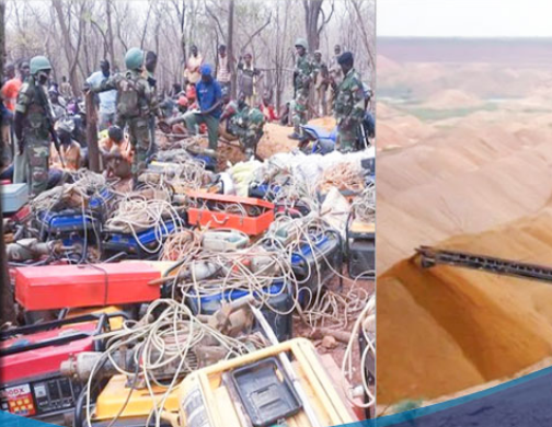 Frontière sénégalo-malienne : Plusieurs sites d'orpaillage clandestins démantelés par l'armée