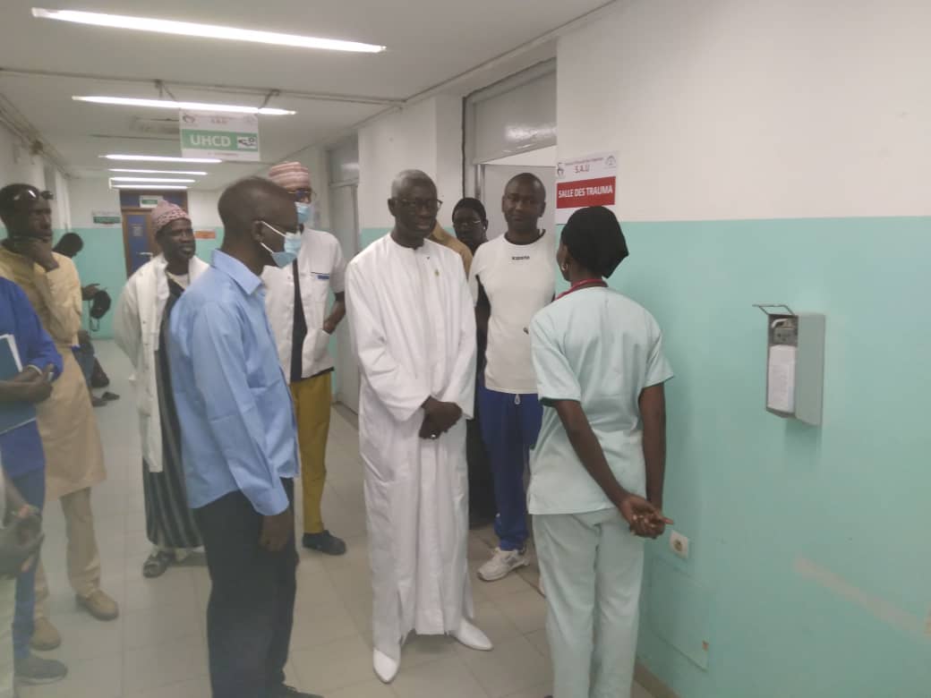 Saint-Louis : Dr. Mame Diop, maire de Richard-Toll, au chevet des victimes de l'accident du stade municipal