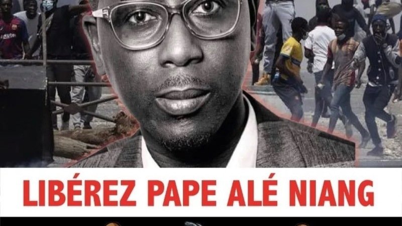 Pape Alé Niang à RSF : « Je reste fort et déterminé, toujours prêt à me battre pour ma liberté, pour la liberté de la presse...»