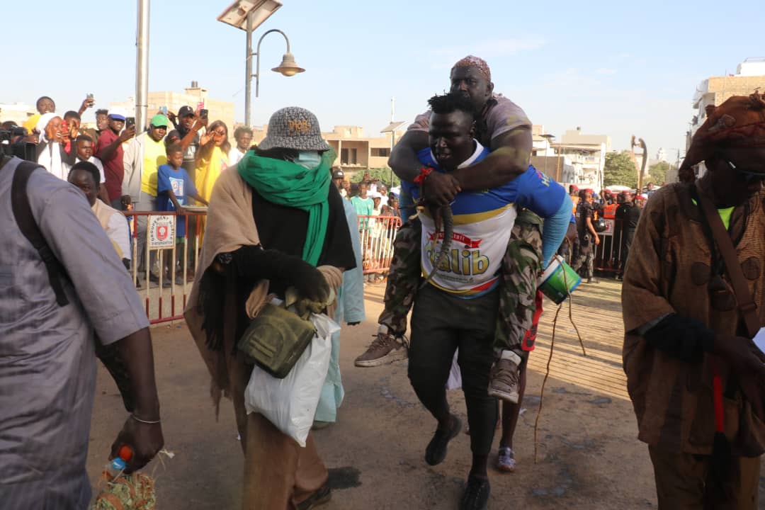 Combat du 1er janvier 2023 : Revivez les images de l'arrivée de Balla Gaye 2 à l'Arène nationale